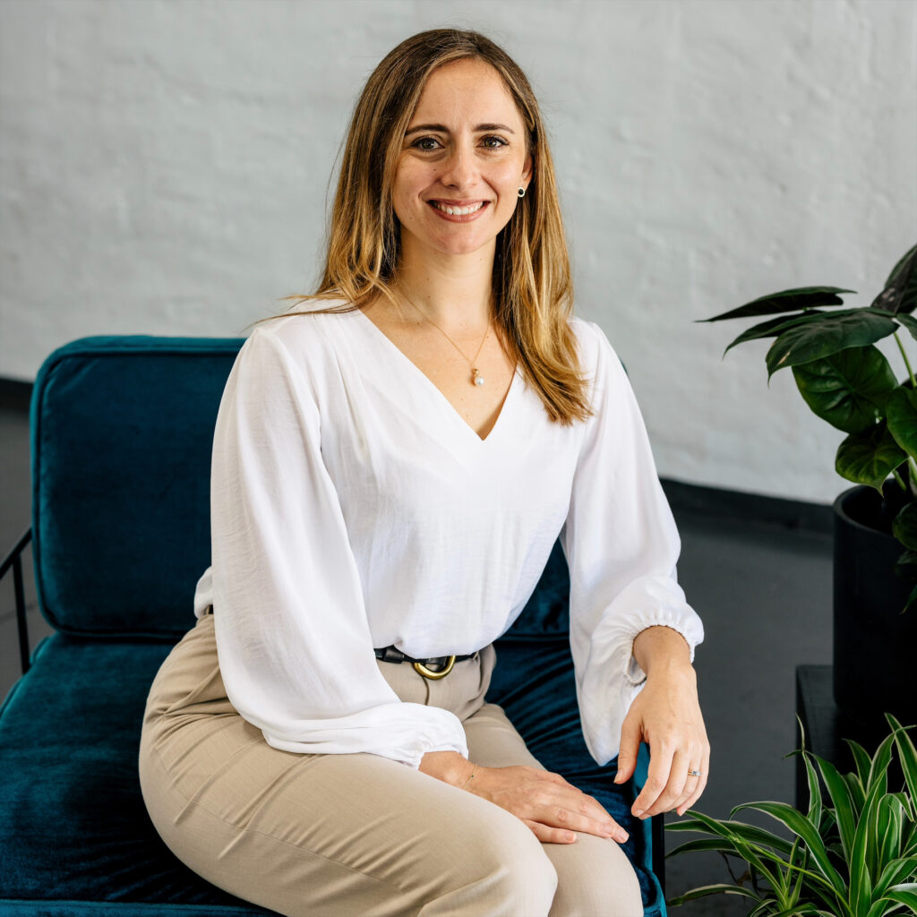 Clairs Keeley Lawyers, Perth: Woman in business attire, representing family & commercial law, wills, estates, and probate services.