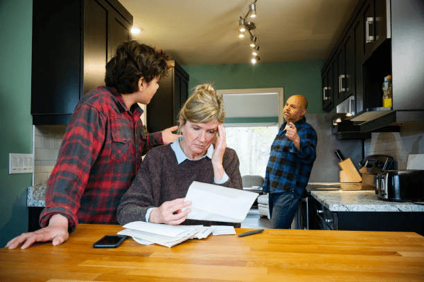 Concerned family in Perth, stressed with domestic issues. Clairs Keeley Lawyers assist with family and domestic violence legal advice.