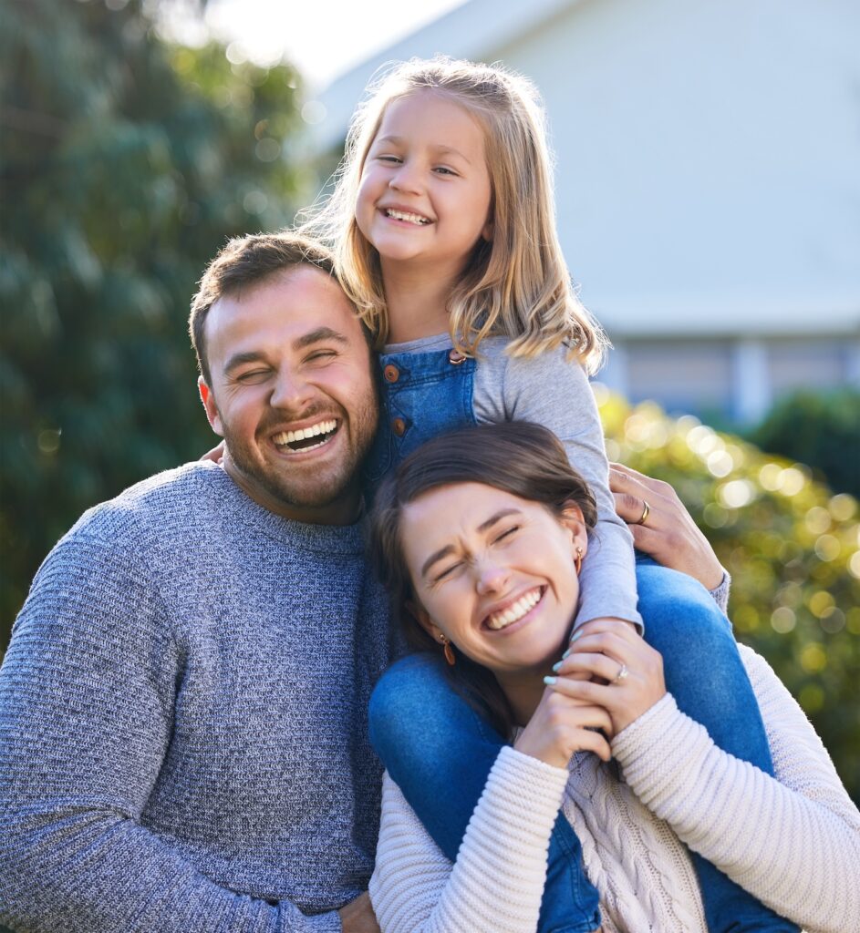 Happy family portrait. Simple Wills and Estate Planning lawyers in Perth can help you ensure your family's future is secure with a valid will.